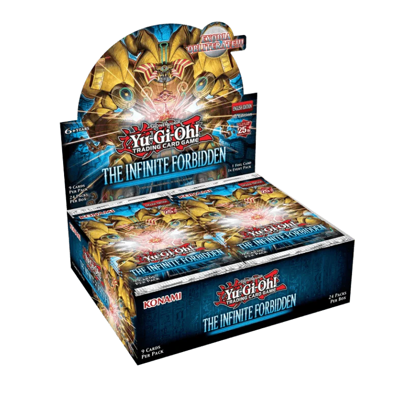 infinite forbidden booster box card list Yu-Gi-Oh! breakdown: list, archetypes & rarities This product is not intended to diagnose The Infinite Forbidden Yu-Gi-Oh!
