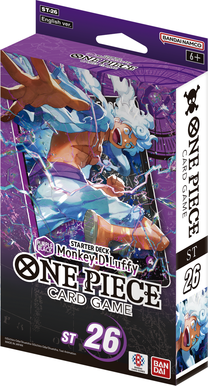 One Piece Card Game: Starter Deck - Purple/Black Monkey D. Luffy (ST-26)
