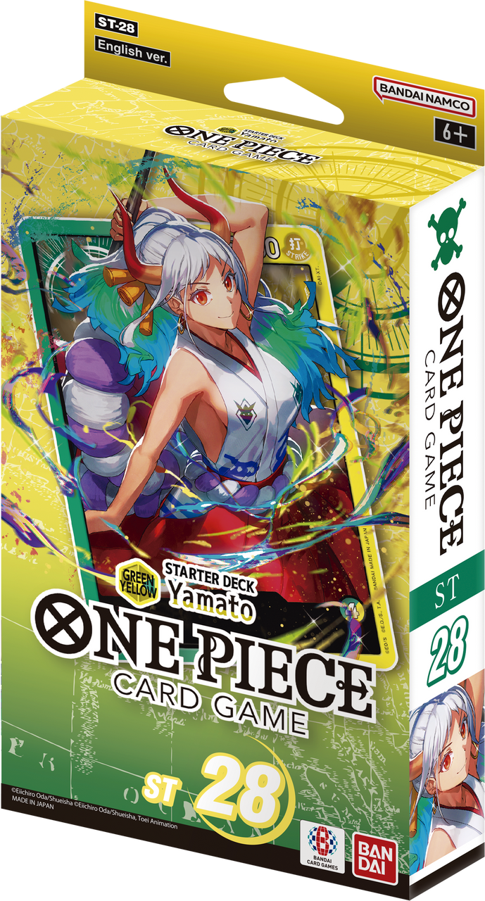 One Piece Card Game: Starter Deck - Green/Yellow Yamato (ST-28)