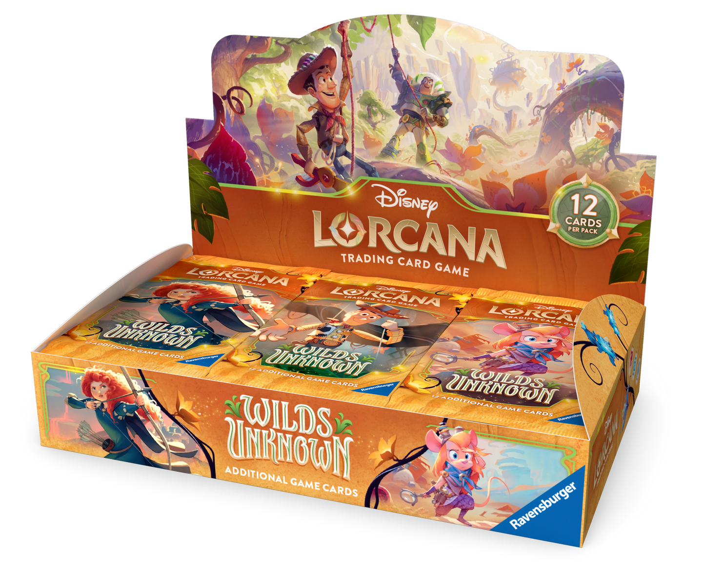 Disney - Lorcana TCG - Wilds Unknown - Booster Box (24x Packs)