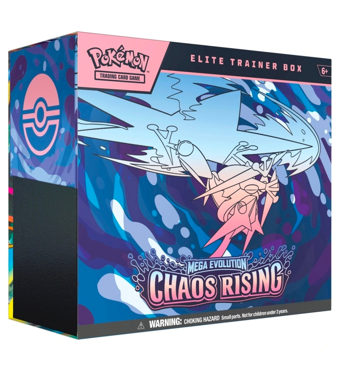 Pokémon Trading Card Game (TCG): Mega Evolution Chaos Rising Elite Trainer Box