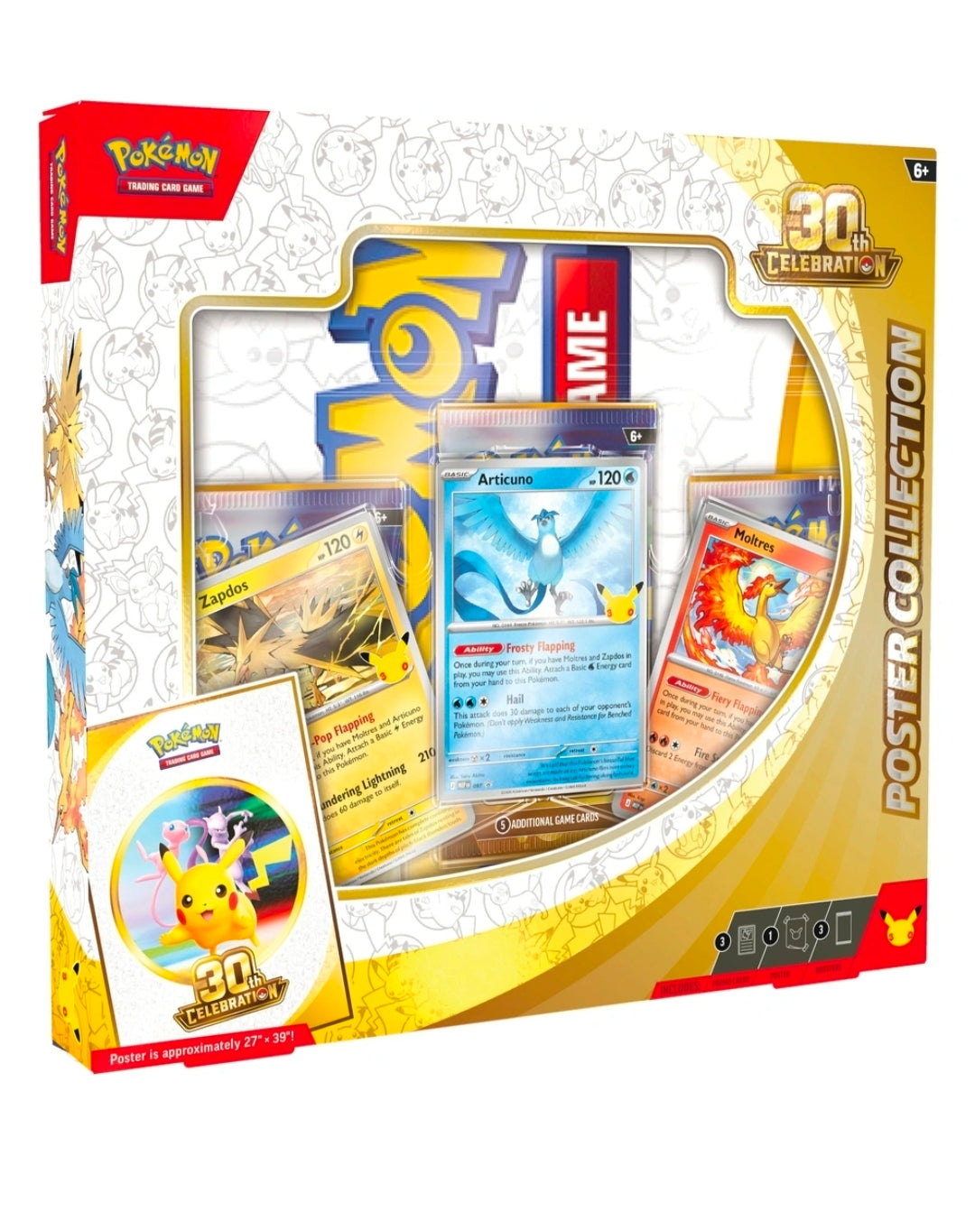 Pokémon Trading Card Game (TCG): 30th Celebration Poster Collection