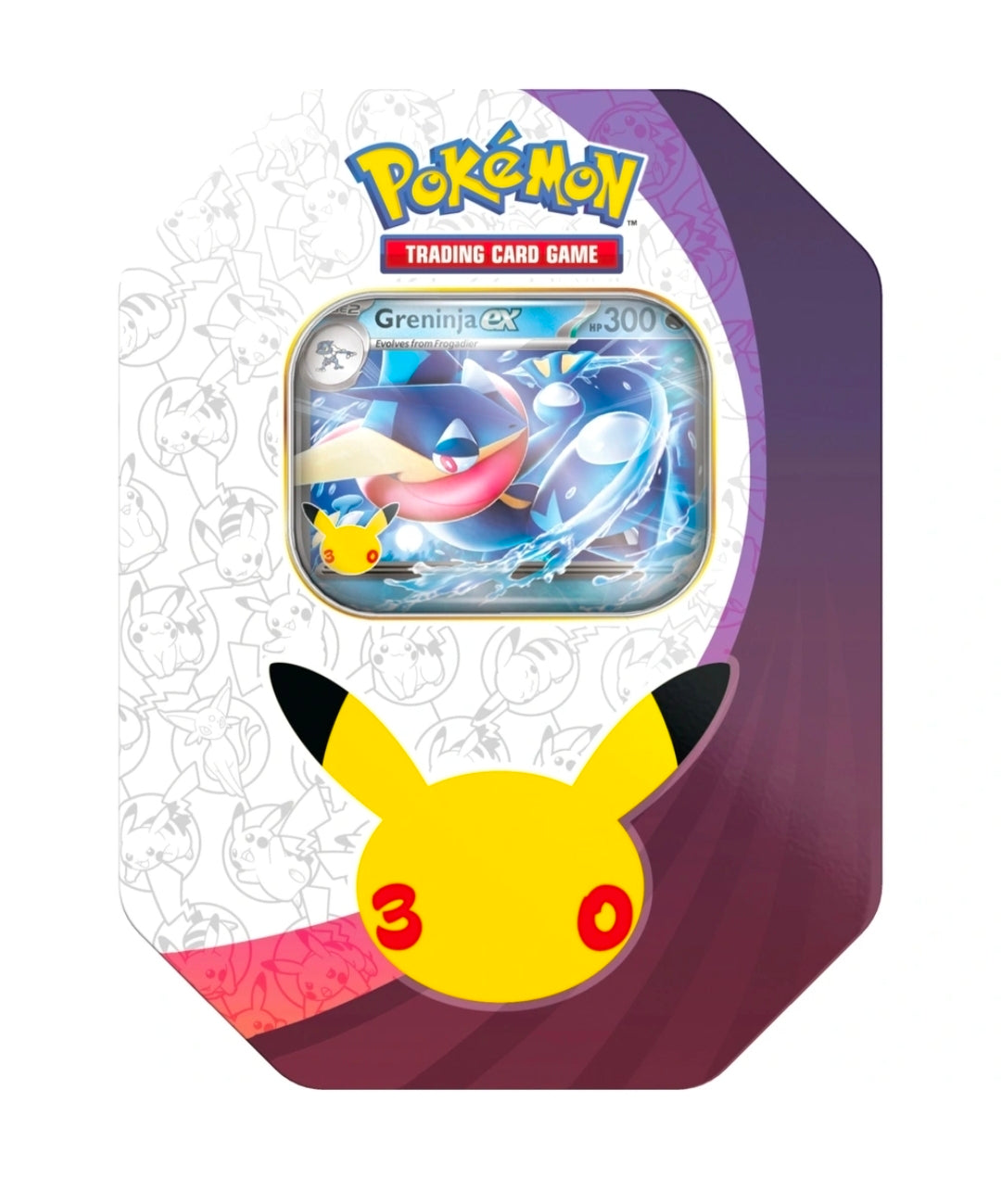 Pokémon Trading Card Game (TCG): 30th Celebration Greninja ex Tin