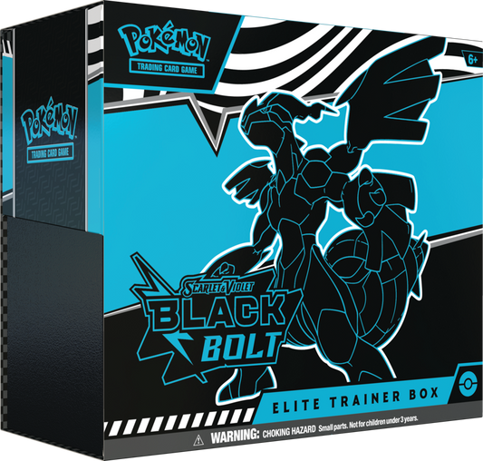 Pokemon Scarlet & Violet Black Bolt Elite Trainer Box