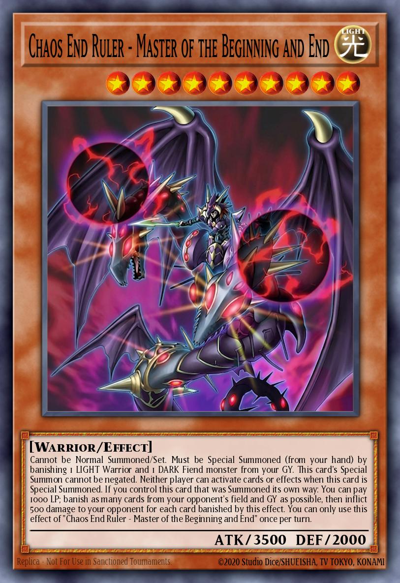 Chaos End Ruler - Master of the Beginning and End - Magnificent Maestros