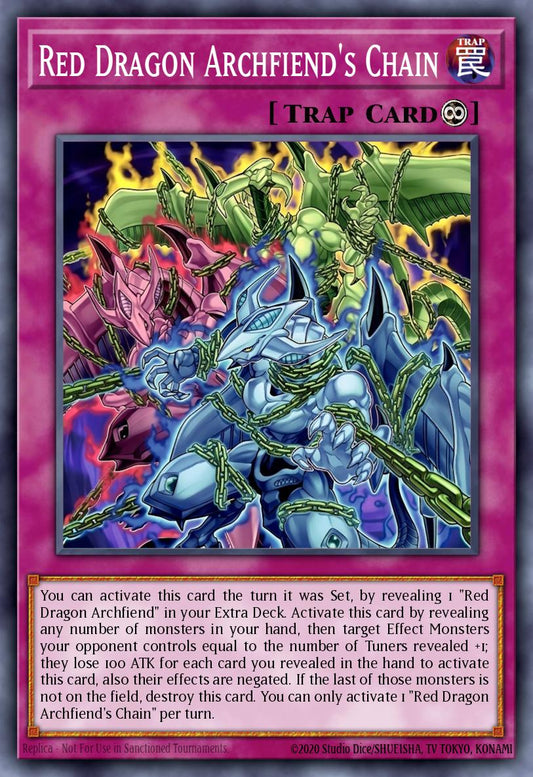 Red Dragon Archfiend's Chains - Magnificent Maestros