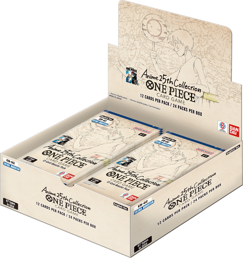 One Piece Card Game: Extra Booster - Anime 25th Collection Booster Box EB02