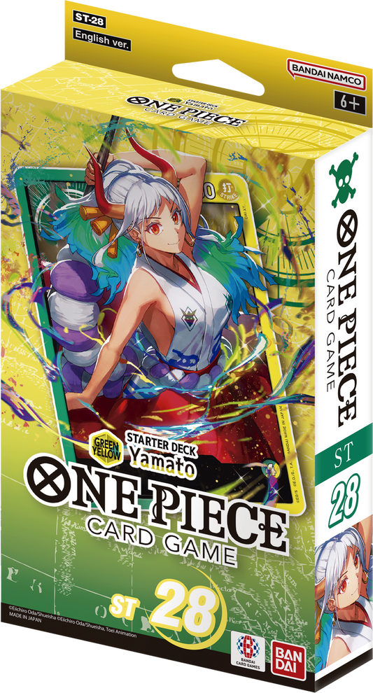 One Piece Card Game: Starter Deck - Green/Yellow Yamato (ST-28)