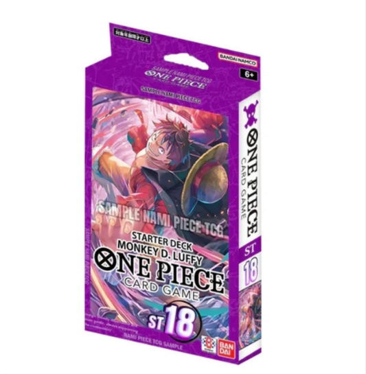 One Piece Card Game: Starter Deck Purple Monkey D. Luffy ST18