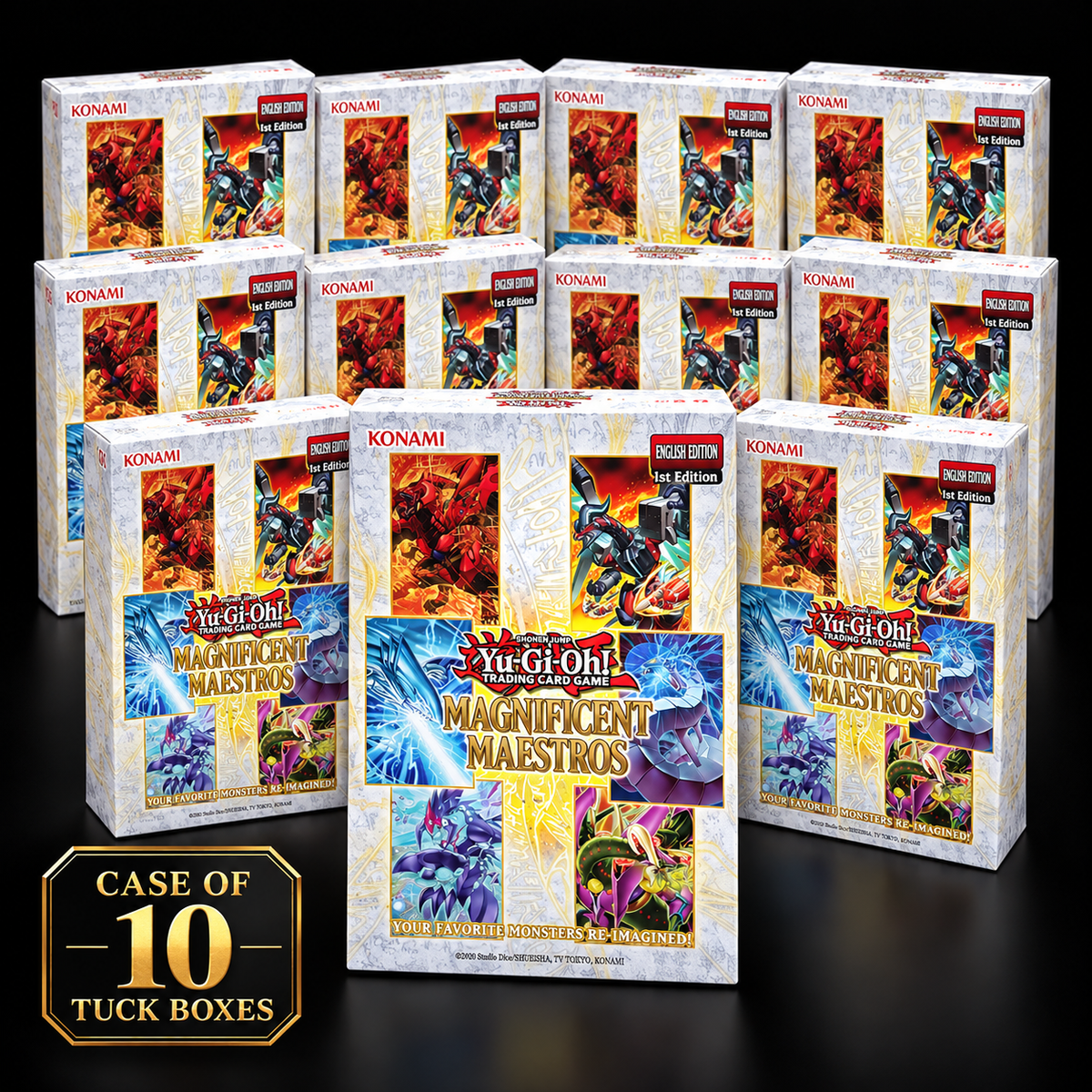 Yu-Gi-Oh! Magnificent Maestros Sealed Case – 10 Tuck Boxes – Pre-Order