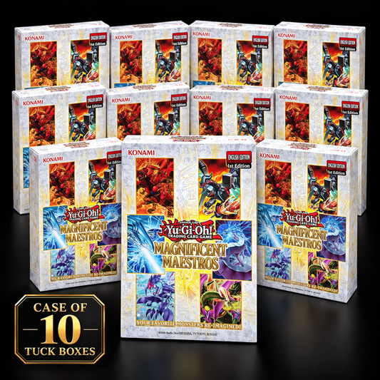 Yu-Gi-Oh! Magnificent Maestros Sealed Case – 10 Tuck Boxes – Pre-Order
