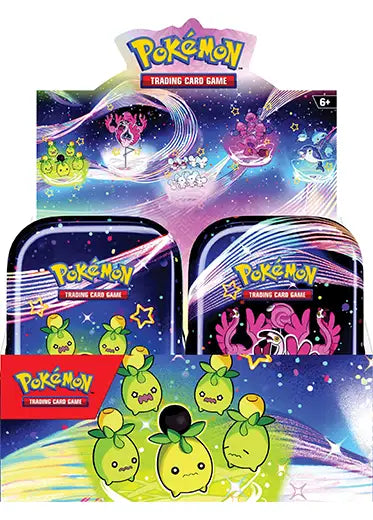 Pokemon TCG - Scarlet & Violet - Paldean Fates - Mini Tins Set Of 10