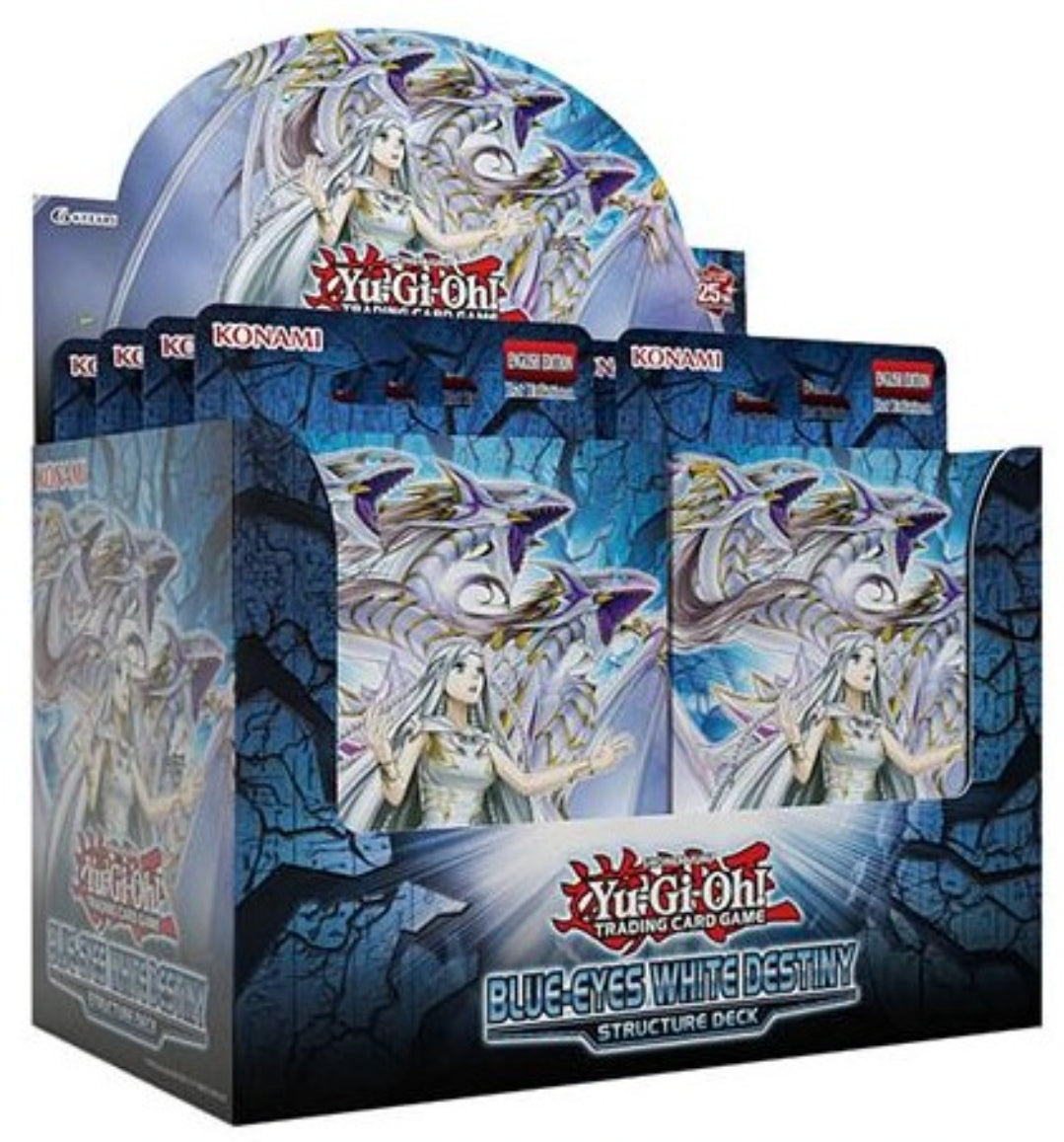 Yu-Gi-Oh! - Blue-Eyes White Destiny - Structure Deck - Case of 8 Decks