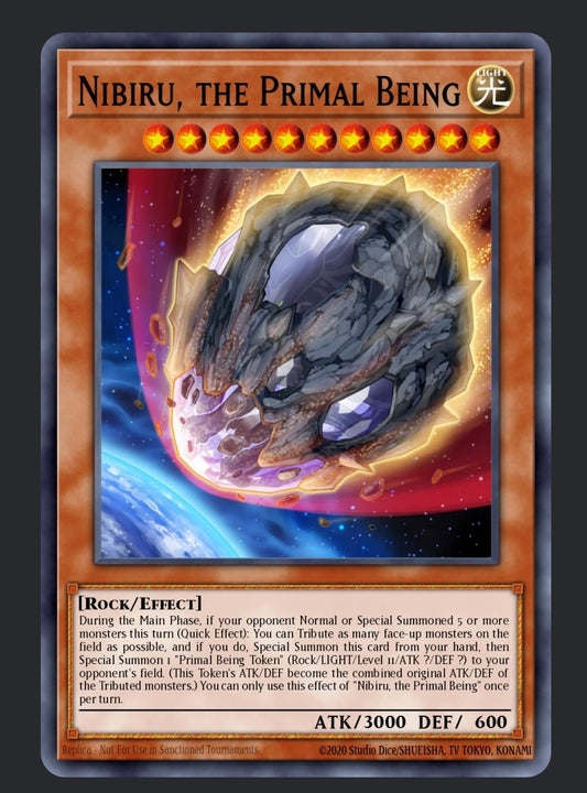 Nibiru, the Primal Being - SDWD-EN016 - Common - 1st Edition - Yugioh