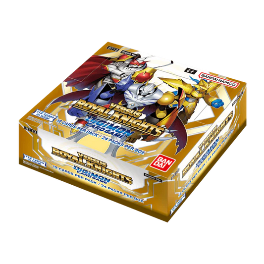 Digimon Card Game - Versus Royal Knights Booster Box BT13 CASE (12 Boxes)