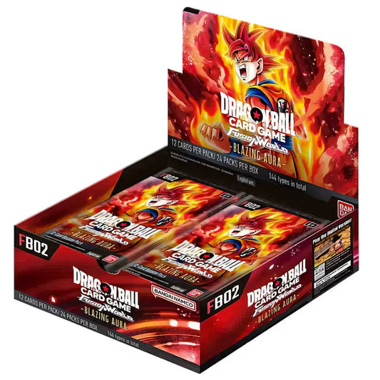 Dragon Ball Super Card Game - Fusion World: Blazing Aura (FB02) Booster Box