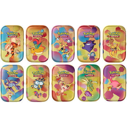 Pokemon 151 mini tin Sealed Display (10 tins)