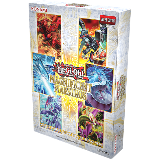 Yu-Gi-Oh! Magnificent Maestros sealed tuck box