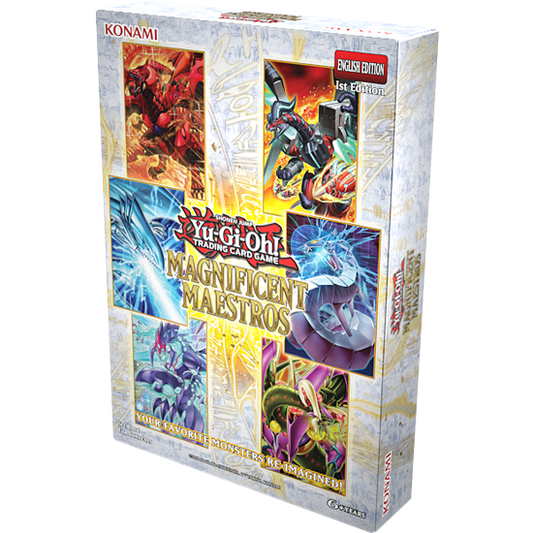 Yu-Gi-Oh! Magnificent Maestros sealed tuck box