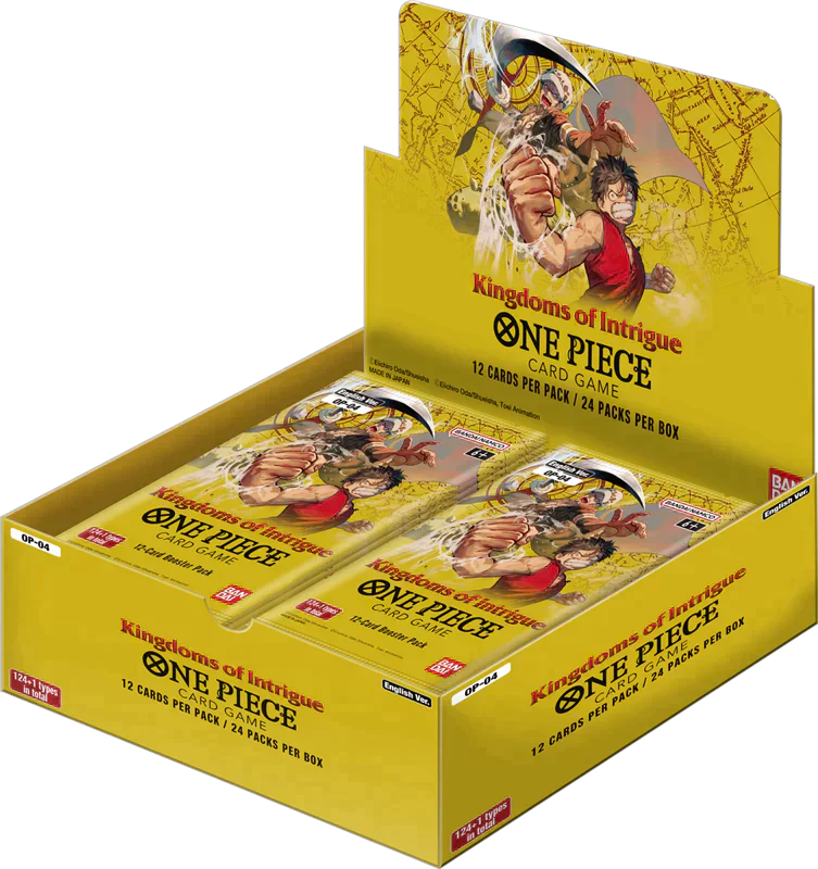 One Piece Card Game - Kingdoms of Intrigue Booster Display OP04 (24 Count)