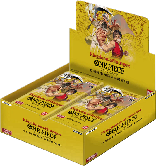 One Piece Card Game - Kingdoms of Intrigue Booster Display OP04 (24 Count)