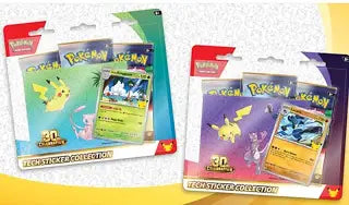 Pokémon Trading Card Game (TCG): 30th Celebration Tech Sticker Collection Assortment