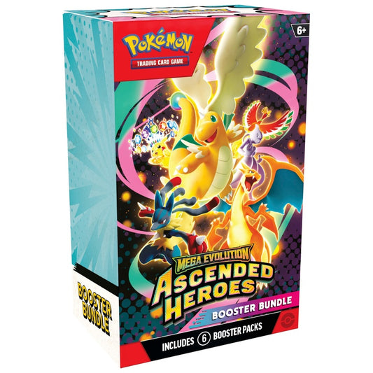 Pokémon Trading Card Game (TCG): Mega Evolution Ascended Heroes Booster Bundle
