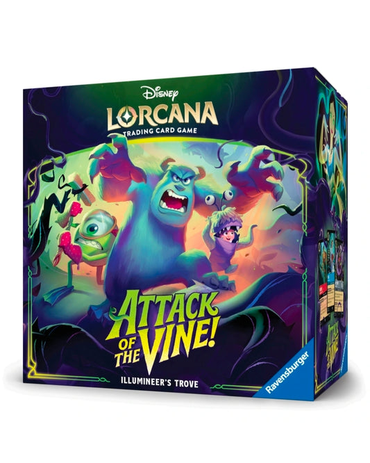 Disney Lorcana Trading Card Game (TCG): Attack Of The Vine Illumineer's Trove Set