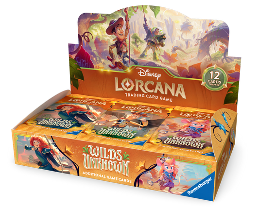 Disney - Lorcana TCG - Wilds Unknown - Booster Box (24x Packs)
