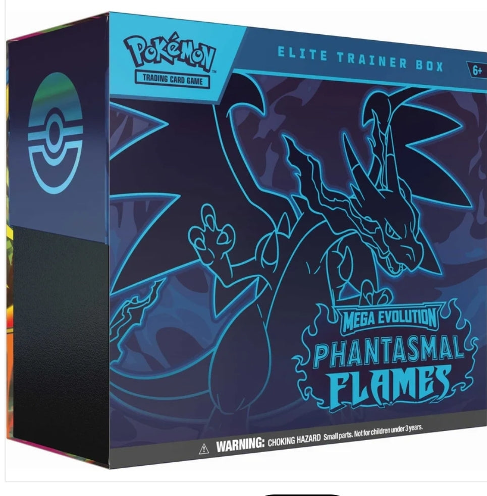 Pokémon TCG: Mega Evolution Phantasmal Flames - Elite Trainer Box