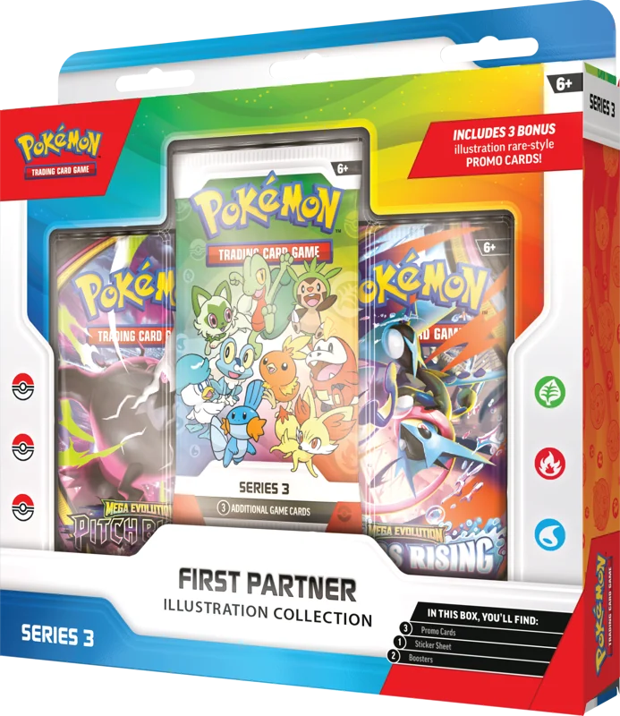 Pokemon First Partner Illustration Collection Series 3