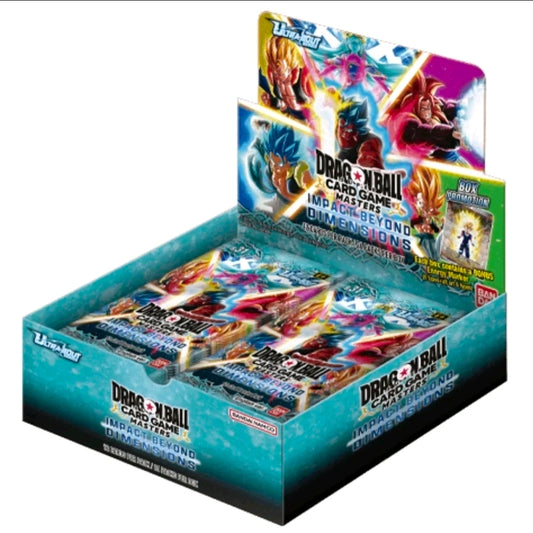 Dragon Ball Super CG Masters - Ultra-Bout Series Set 04 - Impact Beyond Dimensions - (B31) - Booster Box (24x Packs)